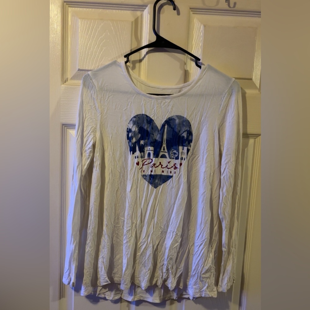 Justice girls long sleeve shirt 14-16